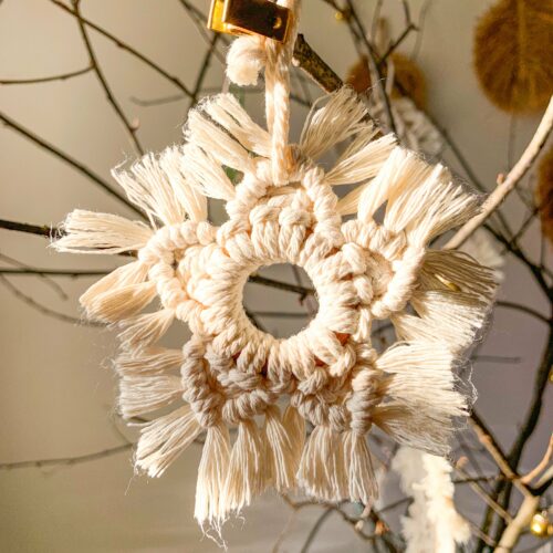 Etoile de Noël anneau