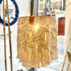 Luminaire "feuilles sur tiges"