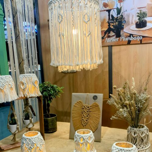 Luminaire "torsades"